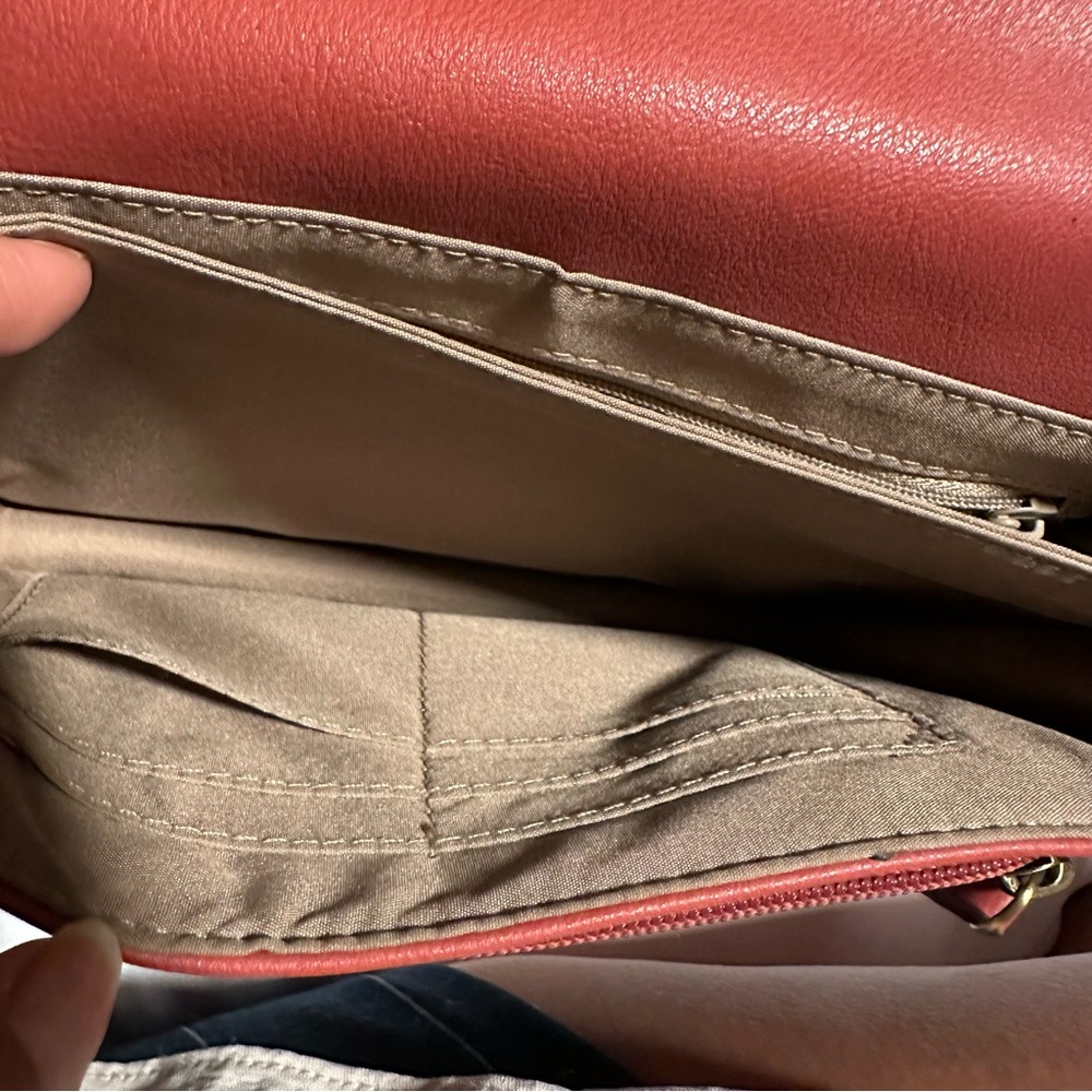Relic by Fossil Crossbody Bag in Warm Red - Picture 15 of 16